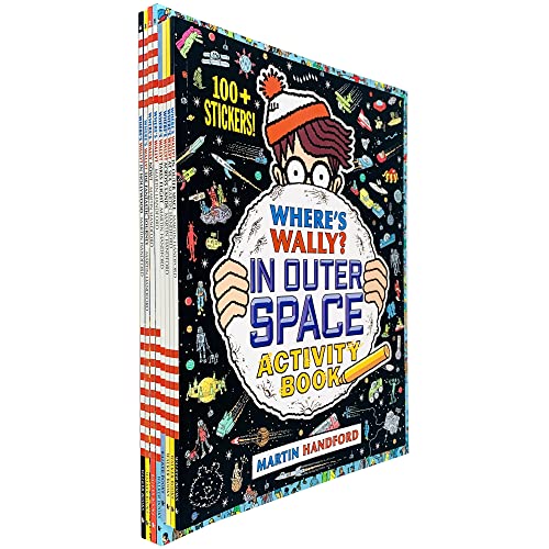 Imagen de archivo de Where's Wally Amazing Adventures and Activities 8 Books Bag Collection Set ( Where's Wally, Now?,The Fantastic Journey, In Hollywood, In Outer Space, At Sea, Across Lands & Takes Flight) a la venta por GF Books, Inc.