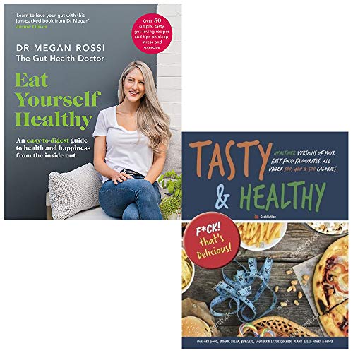 Stock image for Eat Yourself Healthy, Tasty & Healthy F*ck That's Delicious 2 Books Collection Set for sale by Revaluation Books