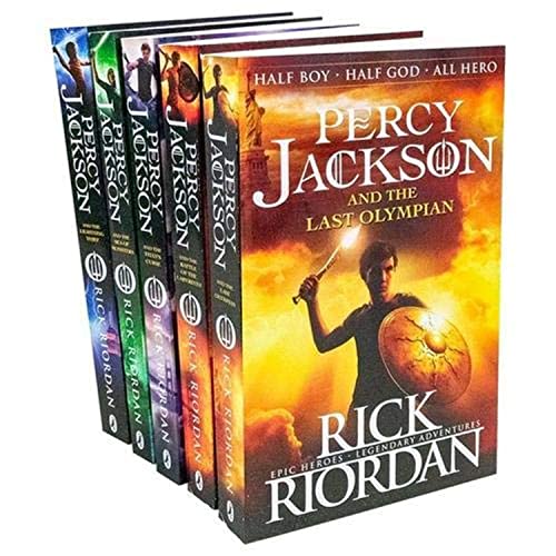 Imagen de archivo de Percy Jackson The Ultimate Collection 5 Books Set Epic Heroes Legendary Adventures by Rick Riordan a la venta por Books Unplugged