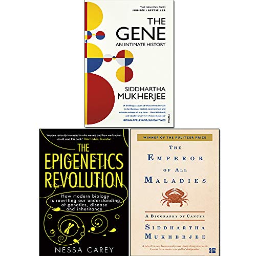 9789123894673: Emperor of All Maladies, Epigenetics Revolution and The Gene 3 Books Collection Set