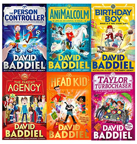 Stock image for David Baddiel Collection 6 Books Set (The Parent Agency, Head Kid, Birthday Boy, The Person Controller, AniMalcolm, The Taylor Turbochaser [Hardcover]) for sale by Revaluation Books