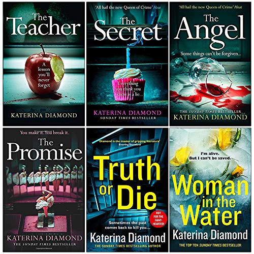 Stock image for DS Imogen Grey Series 6 Books Collection Set by Katerina Diamond (The Teacher, The Secret, The Angel, The Promise, Truth or Die, Woman in the Water) for sale by GF Books, Inc.