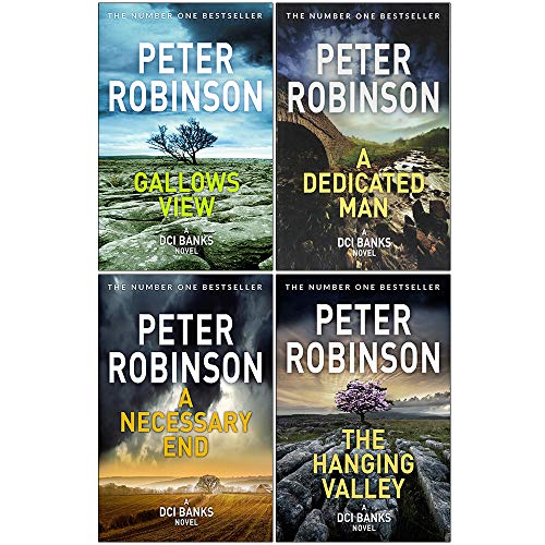 Stock image for Inspector Banks Series 1-4 Books Collection Set By Peter Robinson (Gallows View, A Dedicated Man, A Necessary End, The Hanging Valley) for sale by GF Books, Inc.