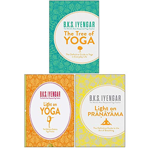Stock image for The Tree of Yoga, Light on Yoga, Light on Pranayama 3 Books Collection Set By B. K. S. Iyengar for sale by Revaluation Books