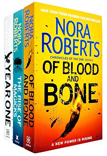 Imagen de archivo de Chronicles of The One Series 3 Books Collection Set By Nora Roberts (Year One, Of Blood and Bone, The Rise of Magicks [Hardcover]) a la venta por Revaluation Books