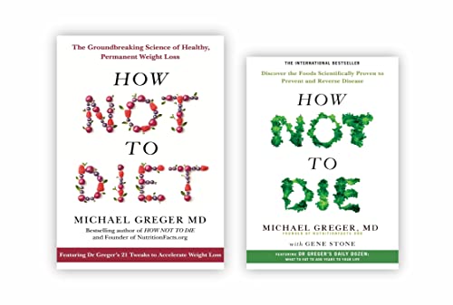 Stock image for Michael Greger Collection 2 Books Set (How Not To Die, How Not To Diet) for sale by Front Cover Books