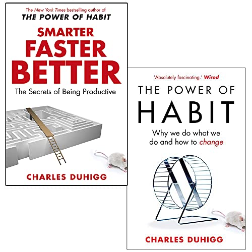 Stock image for Charles Duhigg Collection 2 Books Set ([Hardcover] Smarter Faster Better, The Power of Habit: Why We Do What We Do, and How to Change) for sale by Book Deals