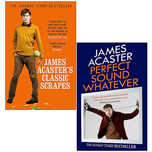 Stock image for James Acaster Collection 2 Books Set (James Acaster's Classic Scrapes, [Hardcover] - Perfect Sound Whatever) for sale by Revaluation Books