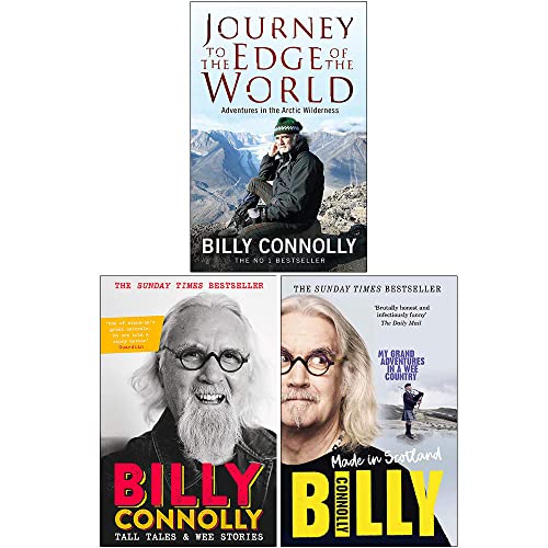 Stock image for Billy Connolly Collection 3 Books Set (Journey to the Edge of the World, Tall Tales and Wee Stories, Made In Scotland) for sale by GF Books, Inc.