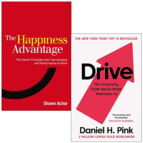 9789123951468: The Happiness Advantage, Drive Daniel H Pink 2 Books Collection Set