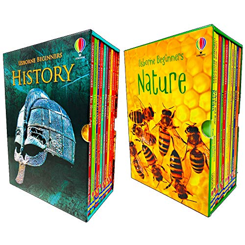 Stock image for Usborne Beginners History & Nature 20 Books Collection Box Set for sale by Revaluation Books