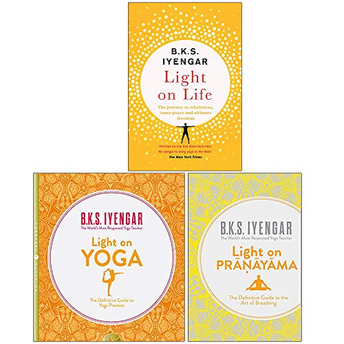 Stock image for B.K.S. Iyengar Collection 3 Books Set (Light on Life, Light on Yoga, Light on Pranayama) for sale by GF Books, Inc.