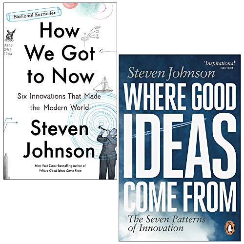 Stock image for Steven Johnson Collection 2 Books Set (How We Got to Now, Where Good Ideas Come From) for sale by Books Unplugged