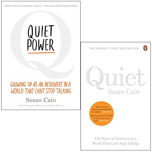 Imagen de archivo de Quiet Power Quiet The Power of Introverts in a World That Can't Stop Talking By Susan Cain 2 Books Collection Set a la venta por GoldBooks