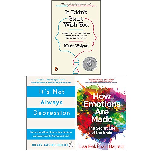 Beispielbild fr It Didn't Start With You, It's Not Always Depression, How Emotions Are Made The Secret Life Of The Brain 3 Books Collection Set zum Verkauf von Books Unplugged