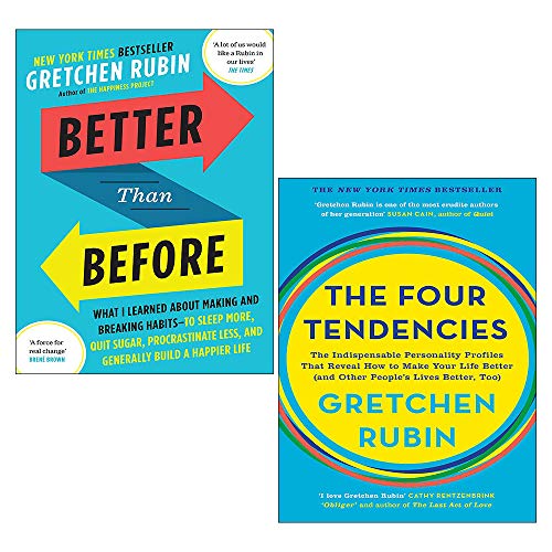 Stock image for Gretchen Rubin 2 Books Collection Set (Better Than Before, The Four Tendencies) for sale by Lucky's Textbooks