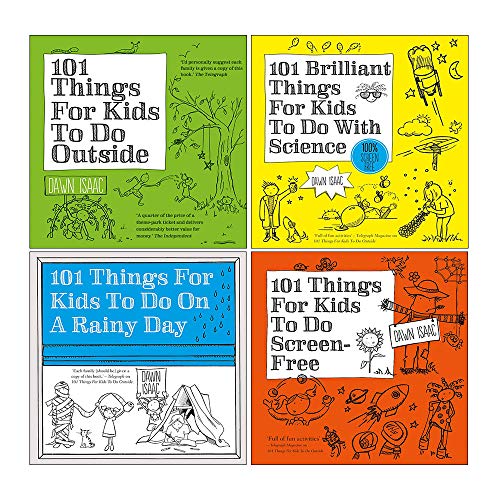 Beispielbild fr 101 Brilliant Things For Kids to Do 4 Books Collection Set by Dawn Isaac zum Verkauf von Books Unplugged