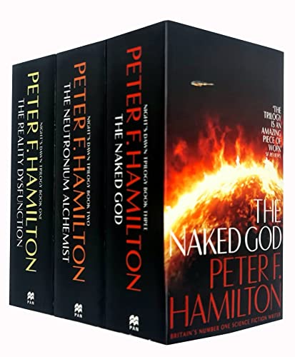 Stock image for Nights Dawn Trilogy 3 Books Collection Set By Peter F. Hamilton (The Reality Dysfunction, The Neutronium Alchemist, The Naked God) for sale by Byrd Books