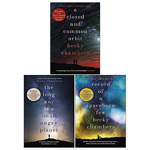 Stock image for Wayfarers Series Becky Chambers Collection 3 Books Set (The Long Way To A Small Angry Planet, A Closed And Common Orbit, Record Of A Spaceborn Few) for sale by Lucky's Textbooks