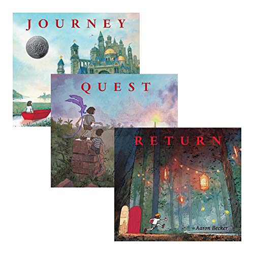 Stock image for Aaron Becker's Wordless Trilogy 3 Books Collection Set (Journey, Quest & Return) for sale by GF Books, Inc.