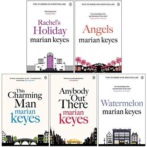 Stock image for Marian Keyes 5 Books Collection Set (Rachel's Holiday, Angels, This Charming Man, Anybody Out There, Watermelon) for sale by Books Unplugged