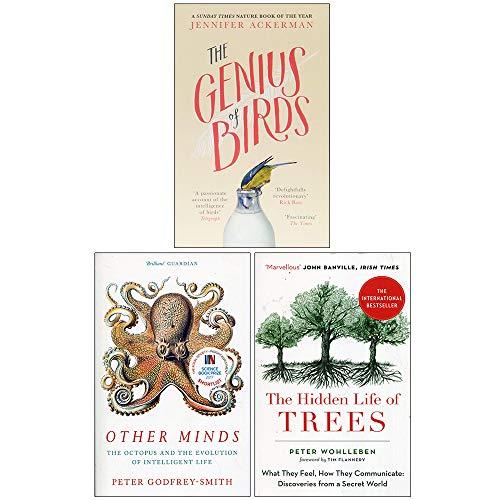 9789123976706: The Genius of Birds, Other Minds The Octopus and the Evolution of Intelligent Life, The Hidden Life of Trees 3 Books Collection Set