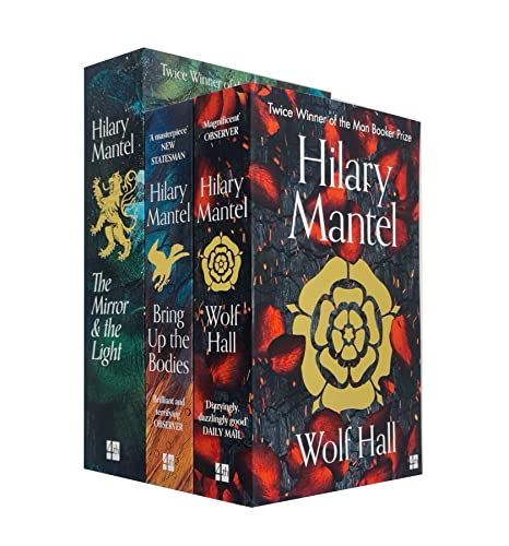 Wolf Hall Trilogy 3 Books Collection Set By Hilary Mantel (The Mirror and the Light [Hardcover], Wolf Hall, Bring Up the Bodies) - Hilary Mantel