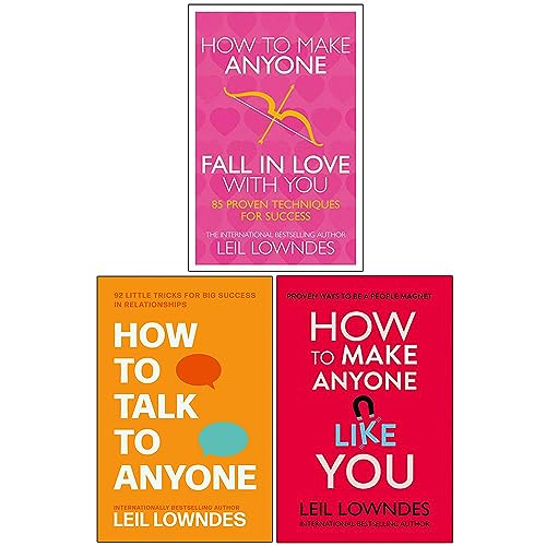 Stock image for Leil Lowndes Collection 3 Books Set (How to Make Anyone Fall in Love With You, How to Talk to Anyone, How to Make Anyone Like You) for sale by WorldofBooks