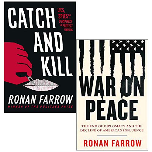 Stock image for Catch and Kill Lies, Spies and a Conspiracy to Protect Predators & War on Peace By Ronan Farrow 2 Books Collection Set for sale by GF Books, Inc.