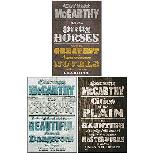Stock image for Border Trilogy Series Collection 3 Books Set By Cormac McCarthy (All the Pretty Horses, The Crossing, Cities of the Plain) for sale by GF Books, Inc.