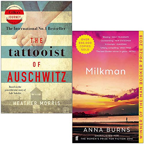 Imagen de archivo de The Tattooist of Auschwitz By Heather Morris & Milkman By Anna Burns 2 Books Collection Set [Paperback] Heather Morris and Anna Burns a la venta por RUSH HOUR BUSINESS