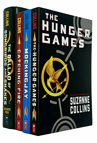 9789123980222: Suzanne Collins Hunger Games Collection 4 Books Set (The Hunger Games, Catching Fire, Mockingjay,The Ballad of Songbirds and Snakes)