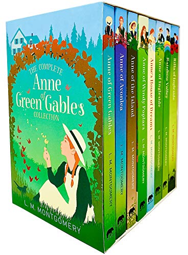 Stock image for The Complete Anne of Green Gables Collection 8 Books Box Set by L. M. Montgomery (Anne of Green Gables, Avonlea, Island, Windy Poplars, House of Dreams, Ingleside, Rainbow Valley & Rilla of Ingleside) for sale by Blindpig Books