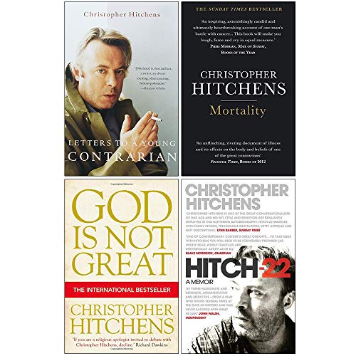 Stock image for Letters to a Young Contrarian, Mortality, God Is Not Great, Hitch 22 By Christopher Hitchens Collection 4 Books Set for sale by Mispah books