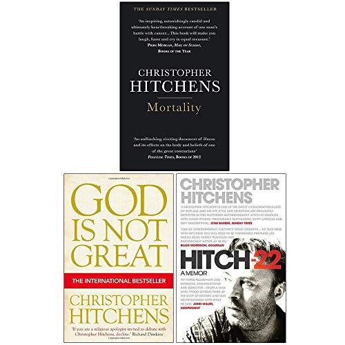 Stock image for Christopher Hitchens Collection 3 Books Set (Mortality, God Is Not Great, Hitch 22) for sale by GF Books, Inc.
