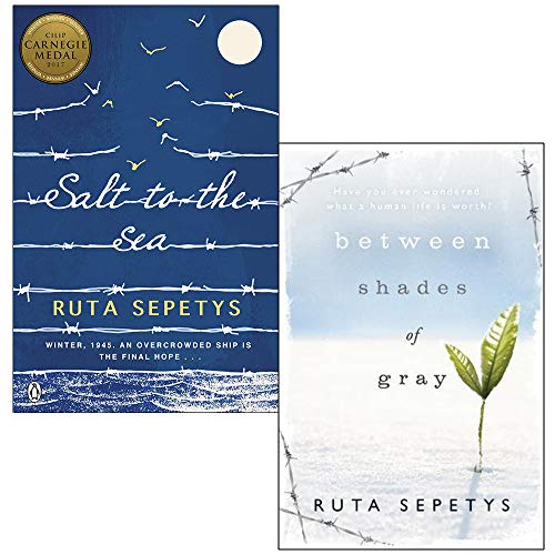 Stock image for Salt to the Sea & Between Shades Of Gray By Ruta Sepetys 2 Books Collection Set for sale by Books Unplugged