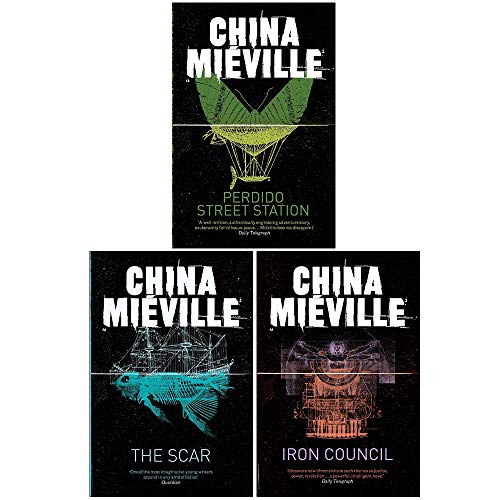9789124014681: China Miville New Crobuzon Series 3 Books Collection Set (Perdido Street Station, The Scar, Iron Council)