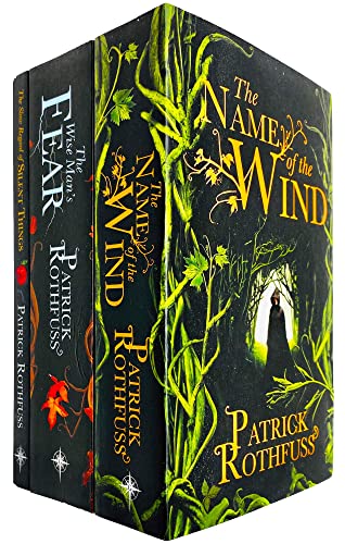 Stock image for The Kingkiller Chronicle Series 3 Books Collection Set by Patrick Rothfuss (The Name of the Wind, The Wise Man's Fear & The Slow Regard of Silent Things) for sale by GF Books, Inc.
