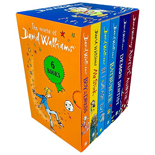 Beispielbild fr The World of David Walliams 6 Books Collection Box Set (Boy in the Dress, Mr Stink, Billionaire Boy, Ratburger, Demon Dentist & Awful Auntie) zum Verkauf von Vive Liber Books