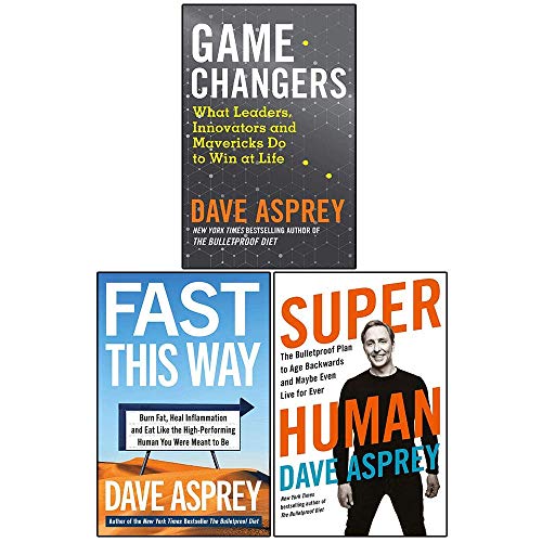 Beispielbild fr Dave Asprey 3 Books Collection Set (Game Changers, Fast This Way and Super Human) zum Verkauf von Books Unplugged