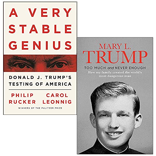 9789124025168: A Very Stable Genius: Donald J. Trump's Testing of America & Too Much and Never Enough 2 Books Collection Set
