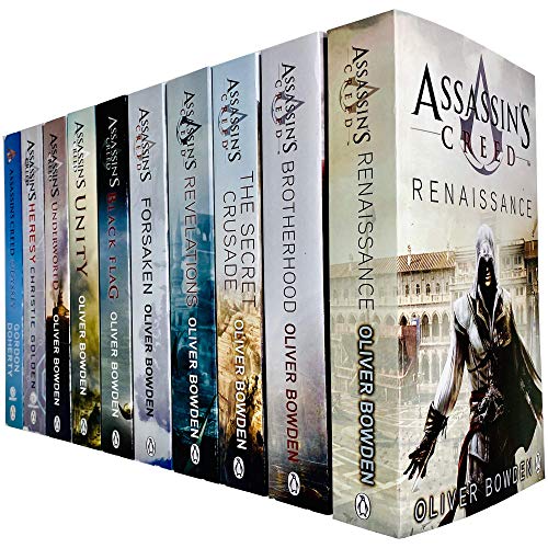9789124025649: Assassin’s Creed Official 10 Books Collection Set (Books 1 - 10) (Renaissance, Brotherhood, Secret Crusade, Revelations, Unity, Underworld, Heresy, Odyssey & MORE!)