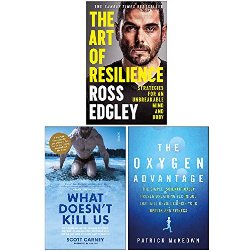 Stock image for The Art of Resilience, What Doesnt Kill Us, The Oxygen Advantage 3 Books Collection Set for sale by WorldofBooks