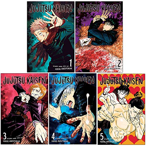 Jujutsu Kaisen Series Vol 1-5 Books Collection Set By Gege Akutami - Gege  Akutami: 9789124052201 - AbeBooks