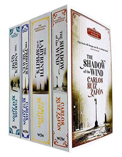 Stock image for Cemetery of Forgotten Series 4 Books Collection Set By Carlos Ruiz Zafon (The Shadow of the Wind, The Angel's Game, The Prisoner of Heaven, The Labyrinth of the Spirits) for sale by Book Deals