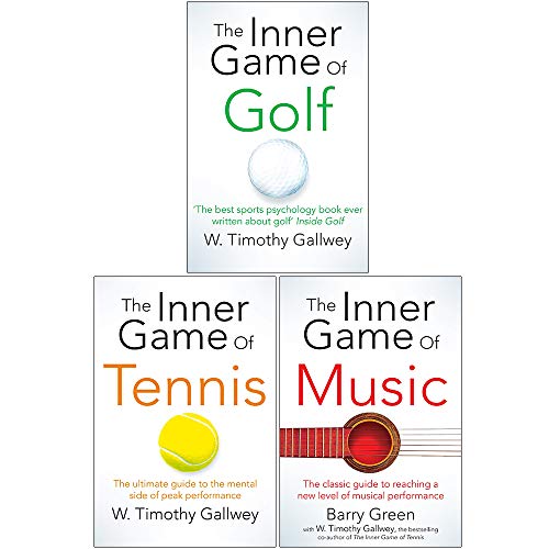 Imagen de archivo de W Timothy Gallwey Collection 3 Books Set (The Inner Game of Golf, The Inner Game of Tennis, The Inner Game of Music) a la venta por Books Unplugged