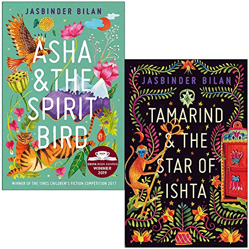 Imagen de archivo de Asha & the Spirit Bird and Tamarind & the Star of Ishta By Jasbinder Bilan 2 Books Collection Set a la venta por WorldofBooks
