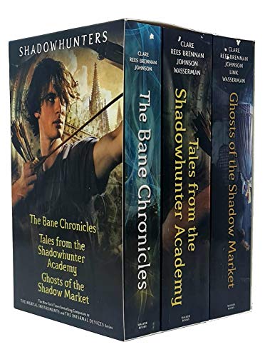 Beispielbild fr Cassandra Clare Shadowhunters Collection 3 Books Set (The Bane Chronicles, Tales from the Shadowhunter Academy, Ghosts of the Shadow Market) zum Verkauf von GF Books, Inc.