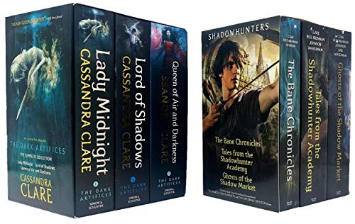 Stock image for Cassandra Clare Dark Artifices & Shadowhunters Series 6 Books Collection Set for sale by GF Books, Inc.