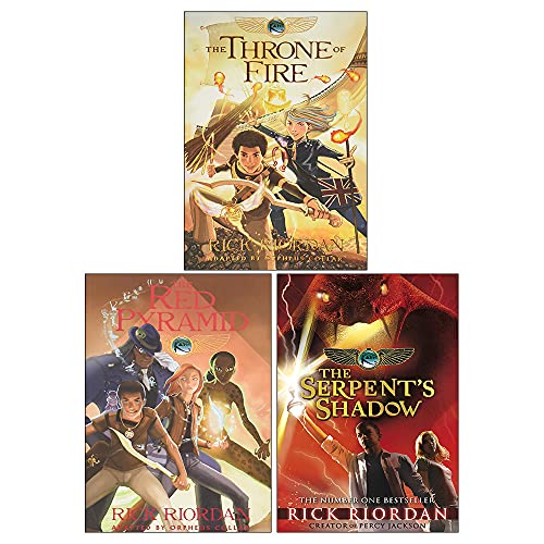 Imagen de archivo de Kane Chronicles Graphic Novels 3 Books Collection Set By Rick Riordan (The Throne of Fire, The Serpent's Shadow, The Red Pyramid) a la venta por SecondSale